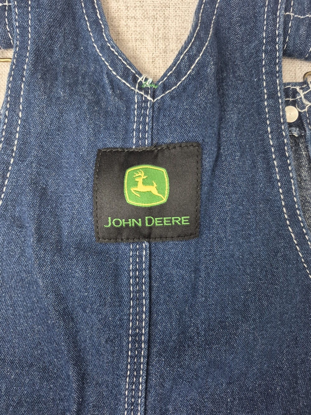 John Deere Denim Overalls New with Tags Size 4T - Picture 10 of 13